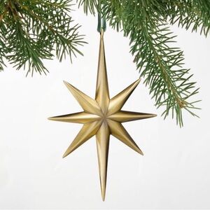 Hearth & Hand with Magnolia 2025 Holiday Brass Gold Star Christmas Ornament NEW
